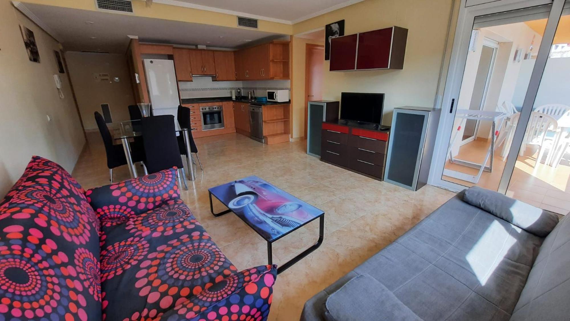 Appartement Fabuloso Apartamento Familiar Con Piscina En Salou Extérieur photo
